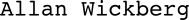 Allan Wickberg Logotyp